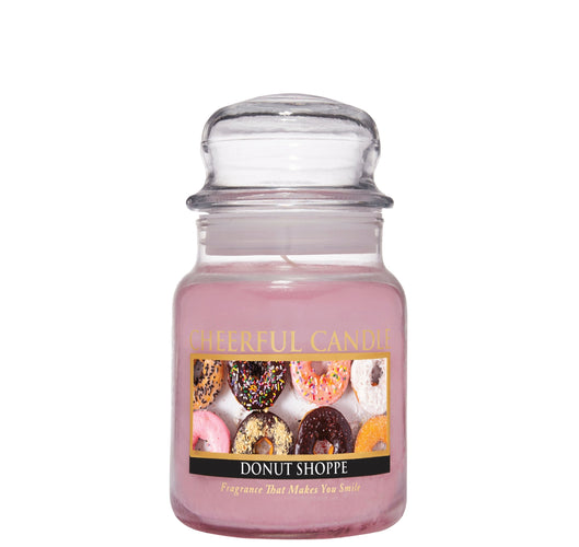 Donut Shoppe Scented Candle - 6 oz, Single Wick, Cheerful Candle