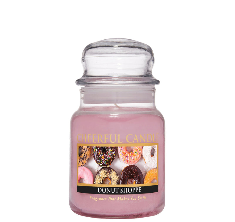 Donut Shoppe Scented Candle - 6 oz, Single Wick, Cheerful Candle