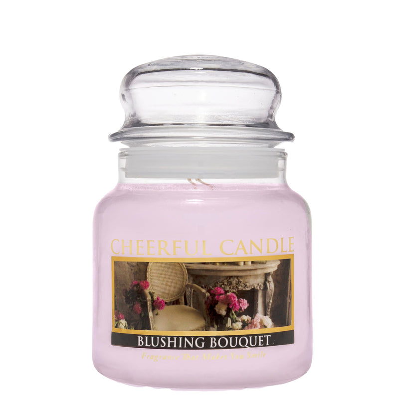 Blushing Bouquet Scented Candle -16 oz, Double Wick, Cheerful Candle
