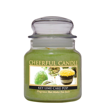 Key Lime Cake Pop Scented Candle -16 oz, Double Wick, Cheerful Candle