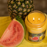 Slice of Paradise Scented Candle -24 oz, Double Wick, Cheerful Candle
