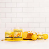 Lemon Butter Pound Cake Scented Candle -16 oz, Double Wick, Cheerful Candle