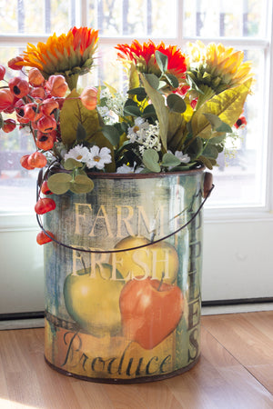 Juicy Peach - Farm Fresh Jar Planter