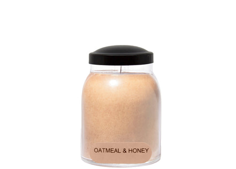 Oatmeal & Honey Scented Candle - 6 oz, Single Wick, Baby Jar