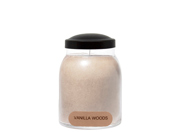 Vanilla Woods Scented Candle - 6 oz, Single Wick, Baby Jar