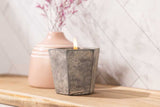 Slate - Cinnamon Twist - Natural Living Candle